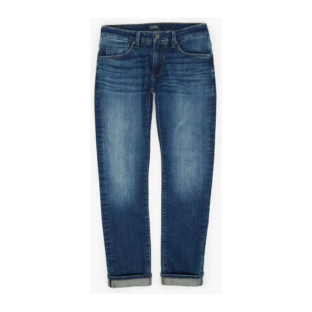 34 Heritage Cool Foggy Indigo Organic Denim