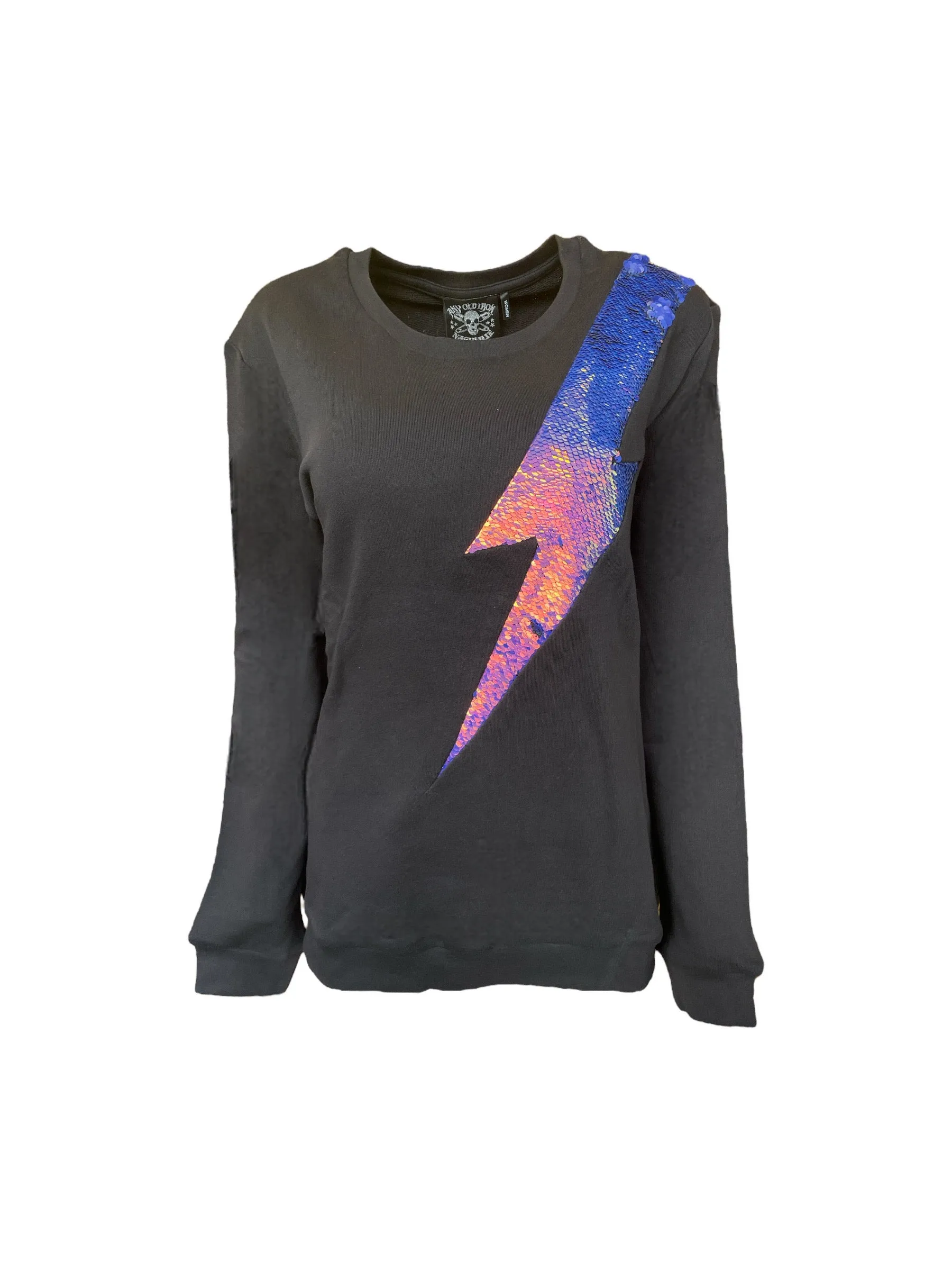 Any Old Iron Women's Oil Slick Lightning Sweatshirt