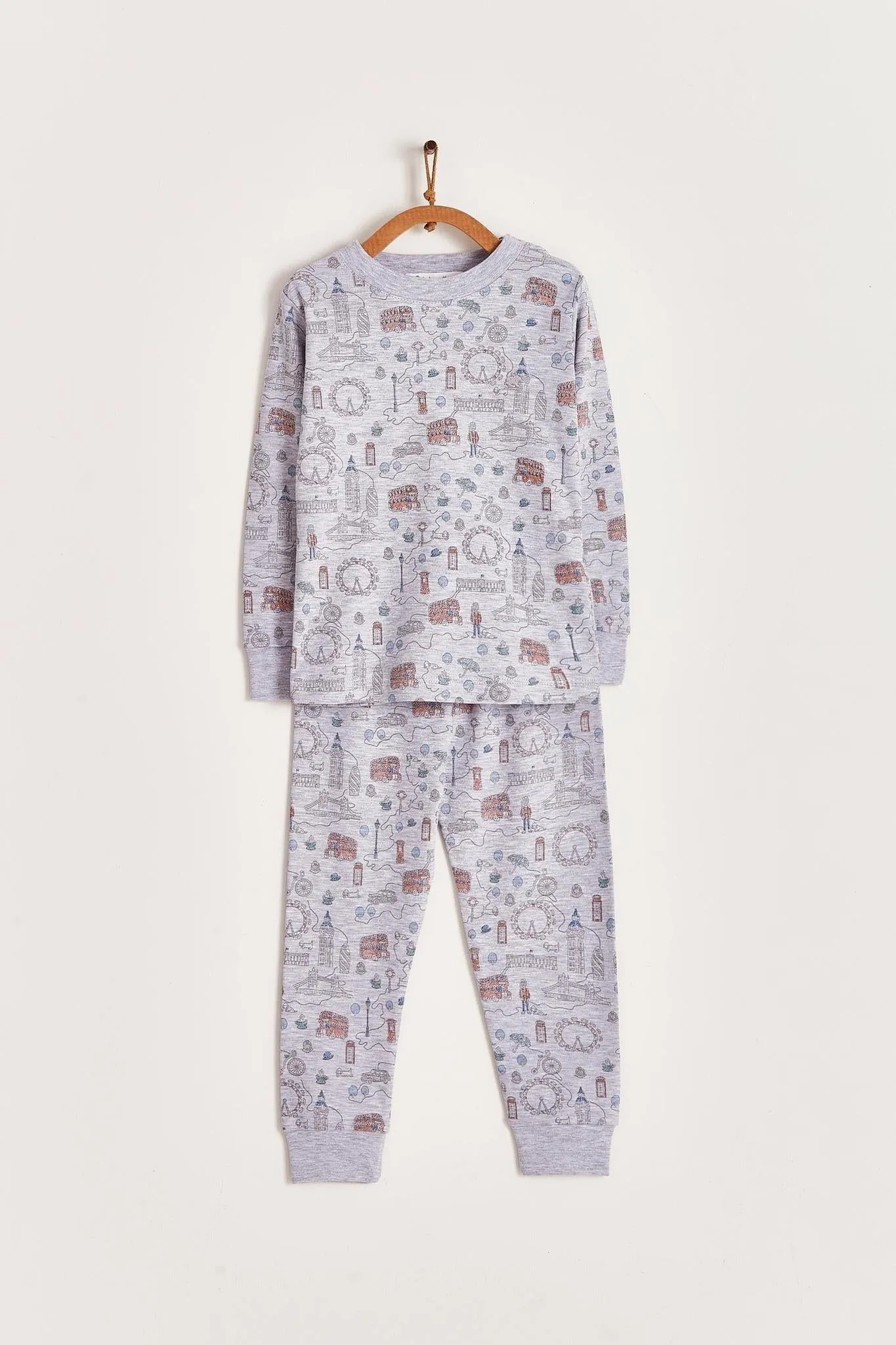 Babycottons London Snug Fit Long Pajama Set