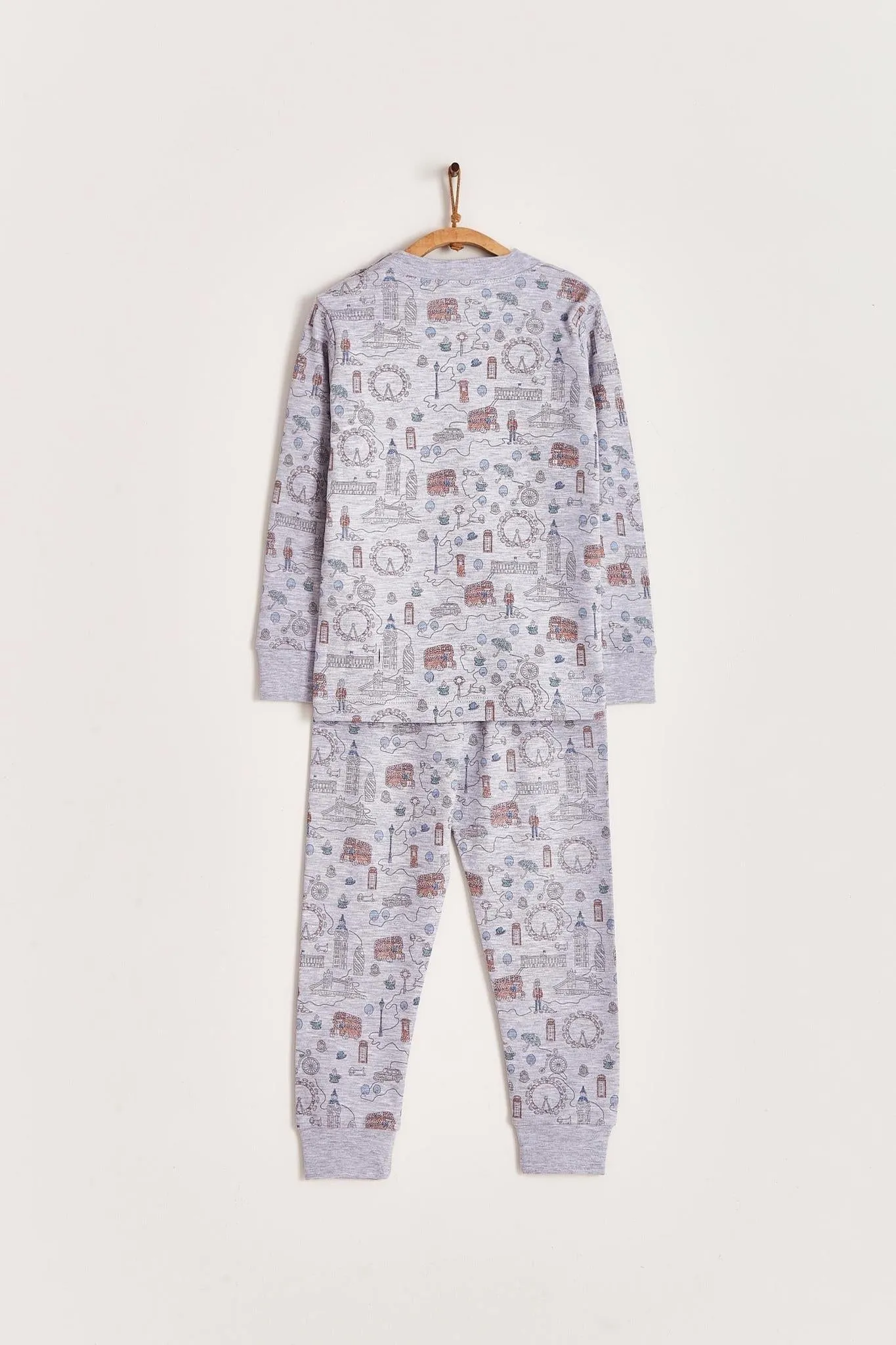 Babycottons London Snug Fit Long Pajama Set