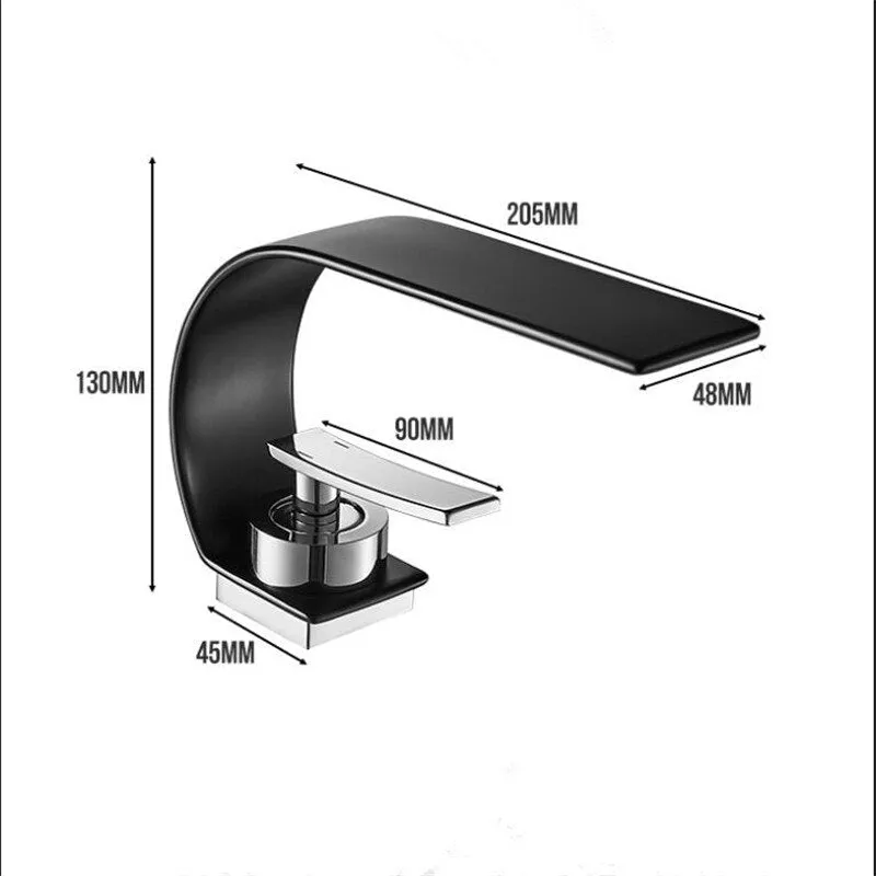 Basin Faucet Modern Bathroom Faucet Mixer Tap Wash Basin Faucet