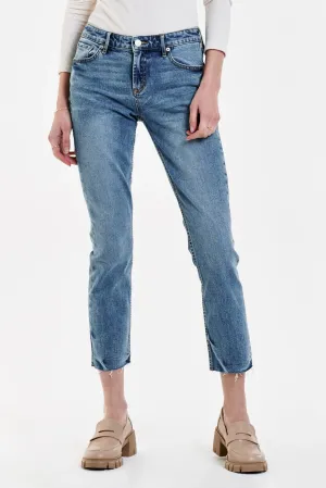 Blaire Super High Rise Cropped Slim Fit - Lyon [Dear John Denim]