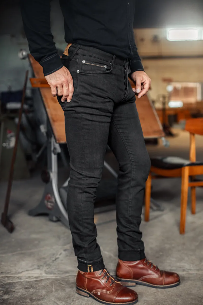 Brandon Overdyed Jean Black Fade