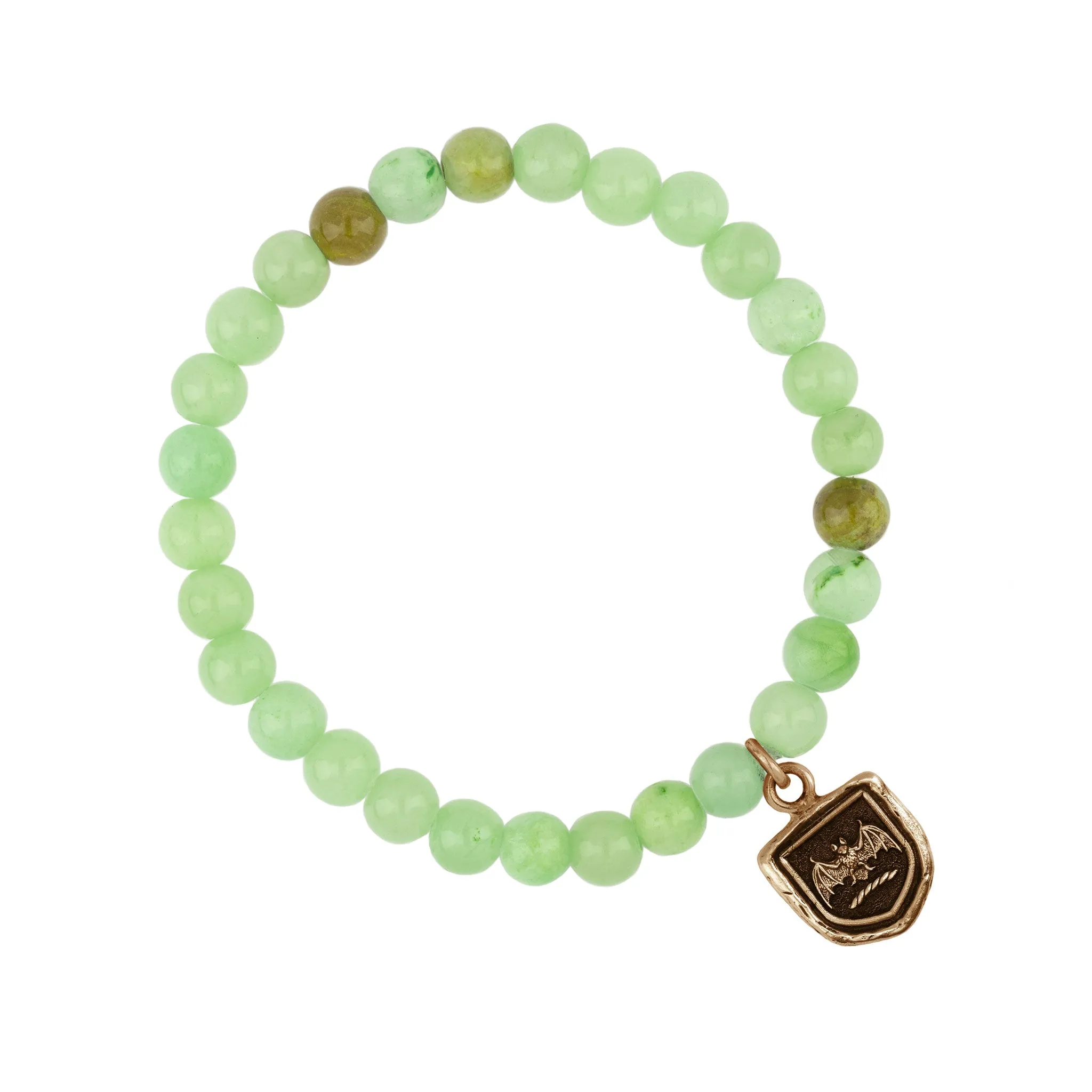 Brave Appreciation Talisman Stretch Stone Bracelet