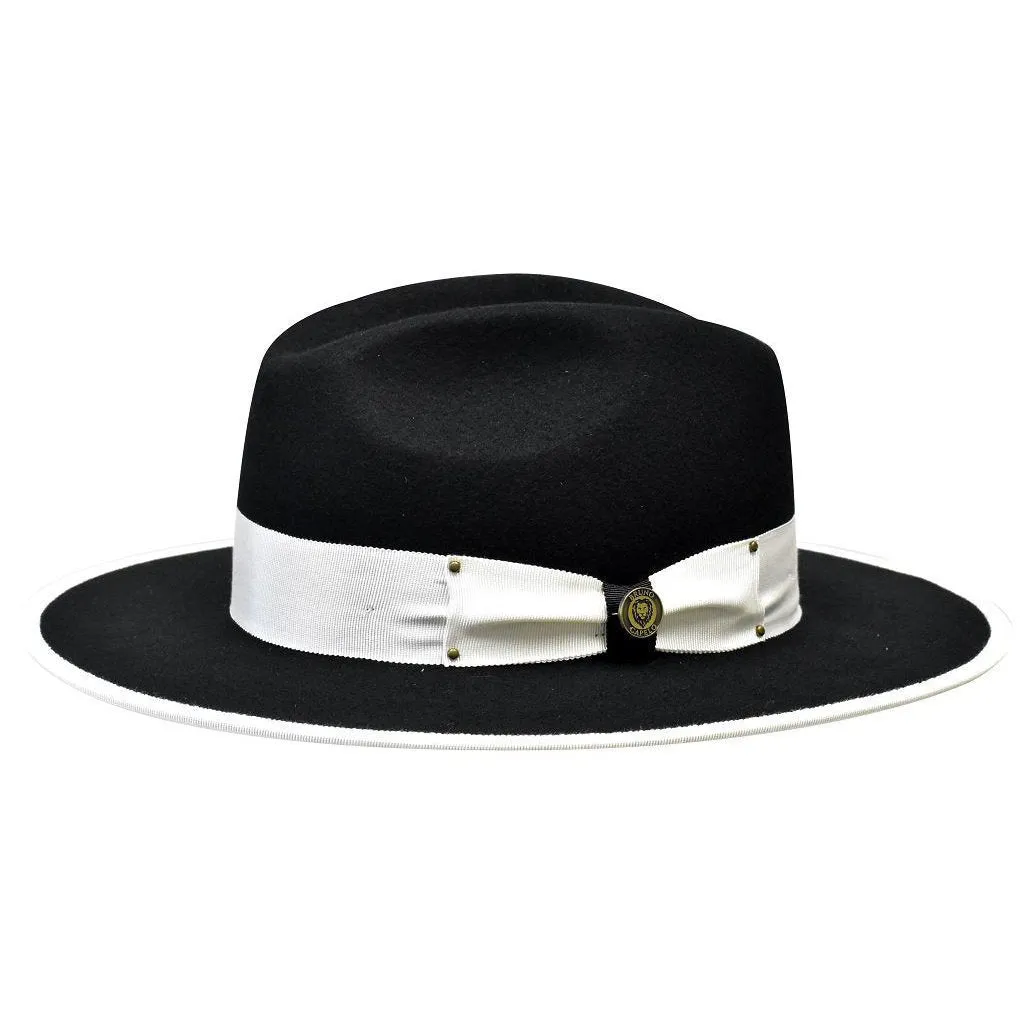 Bruno Capelo Urban Wide Brim Wool Fedora