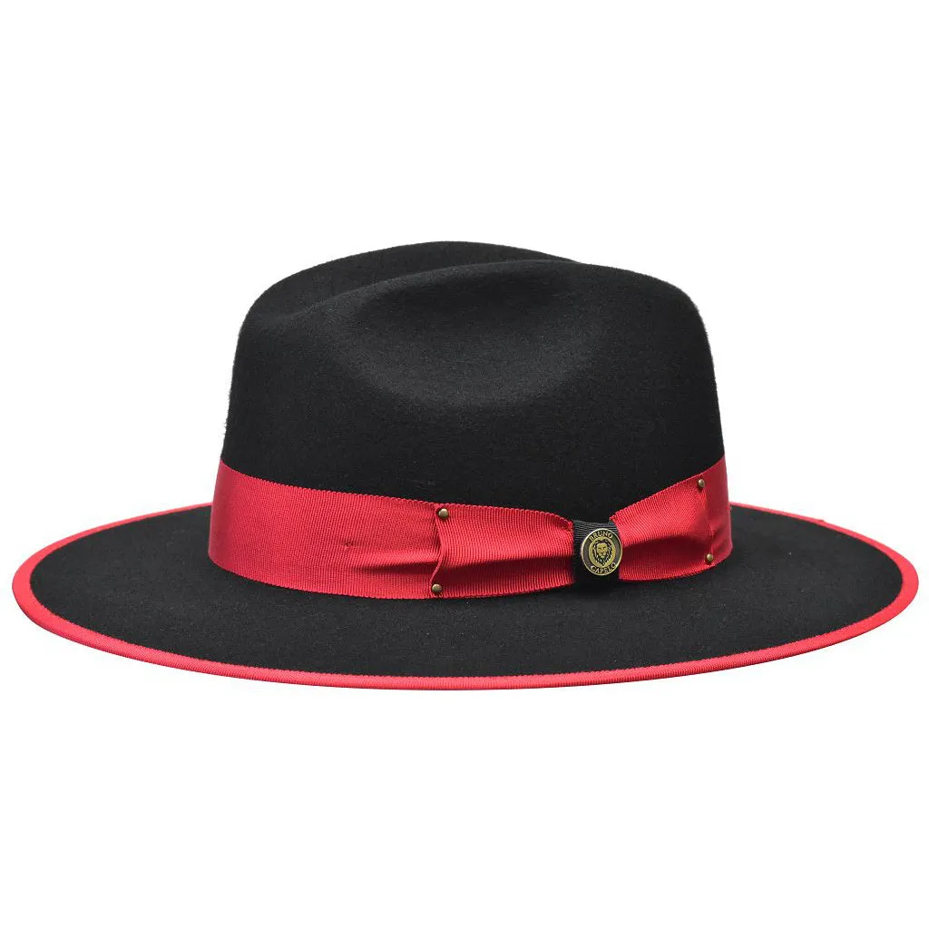 Bruno Capelo Urban Wide Brim Wool Fedora