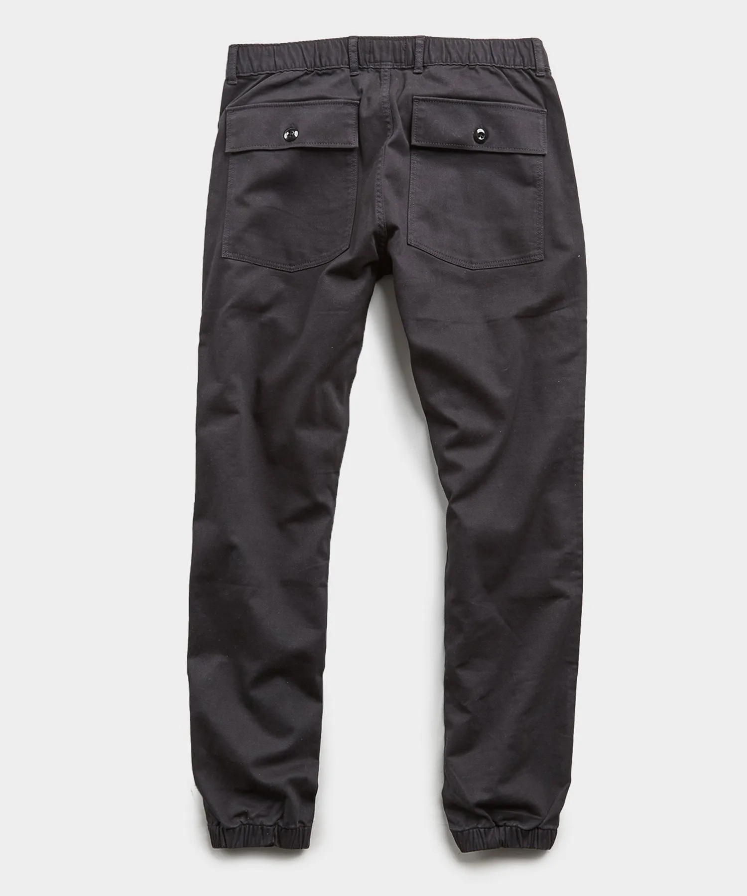 Camp Stretch Drawstring Jogger in Black