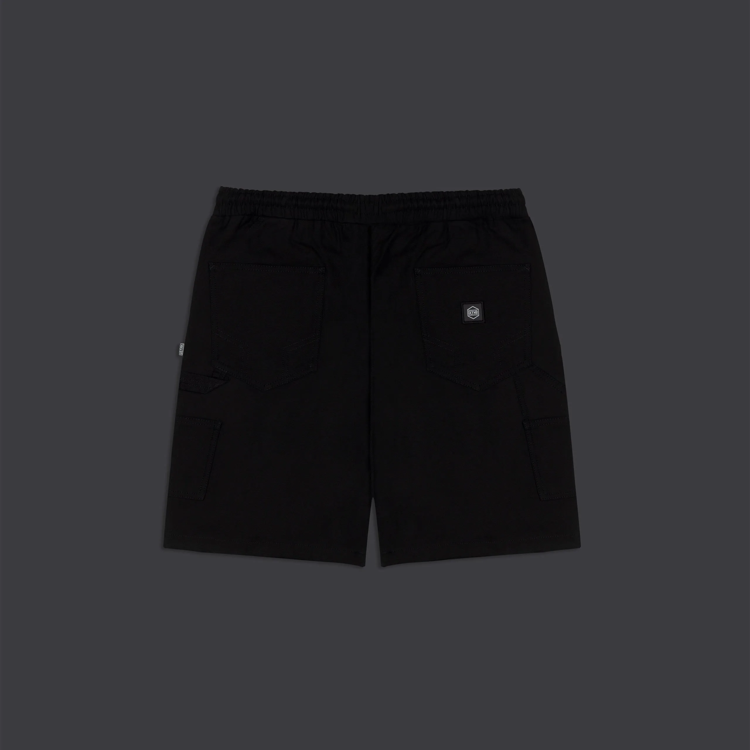 Canvas Easy Carpenter Shorts Black