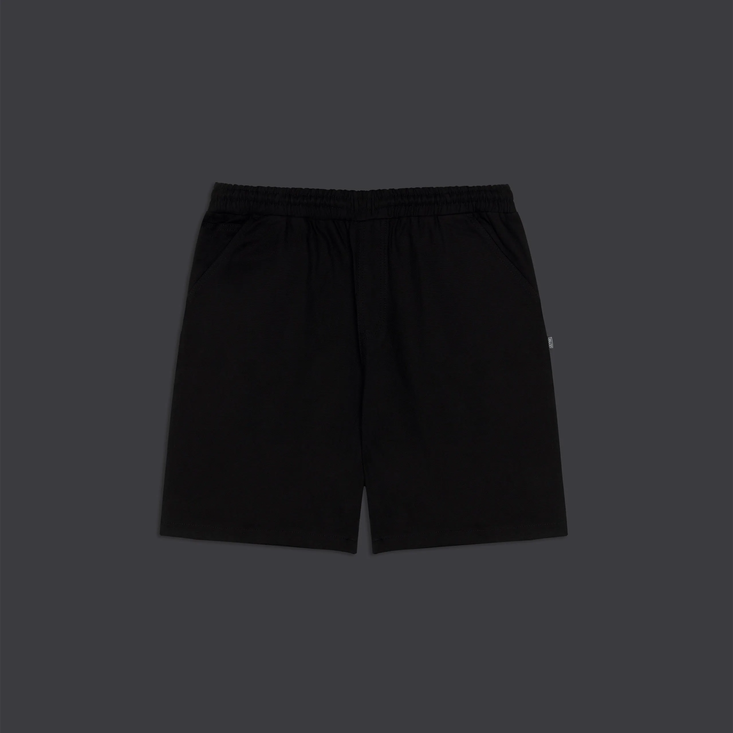 Canvas Easy Carpenter Shorts Black