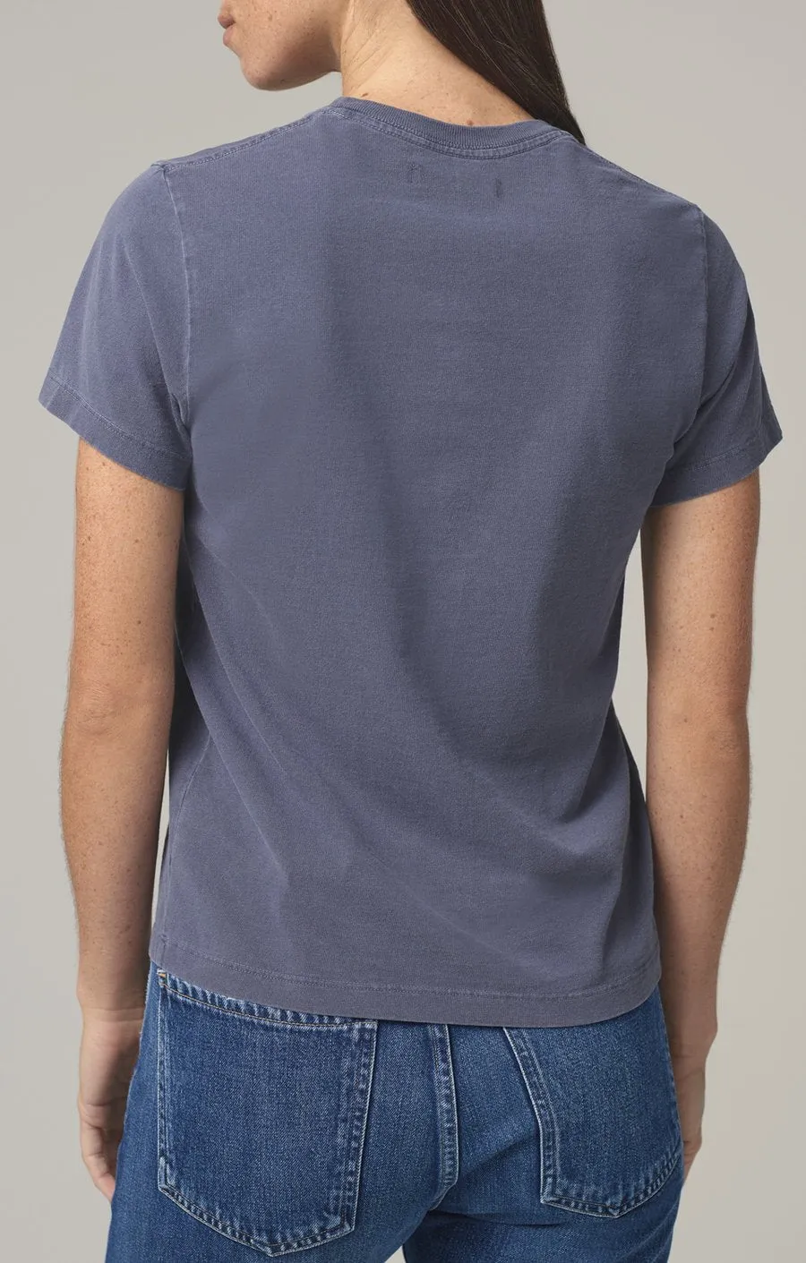 Citizens of Humanity - Frankie Classic T-Shirt in Blue Fade