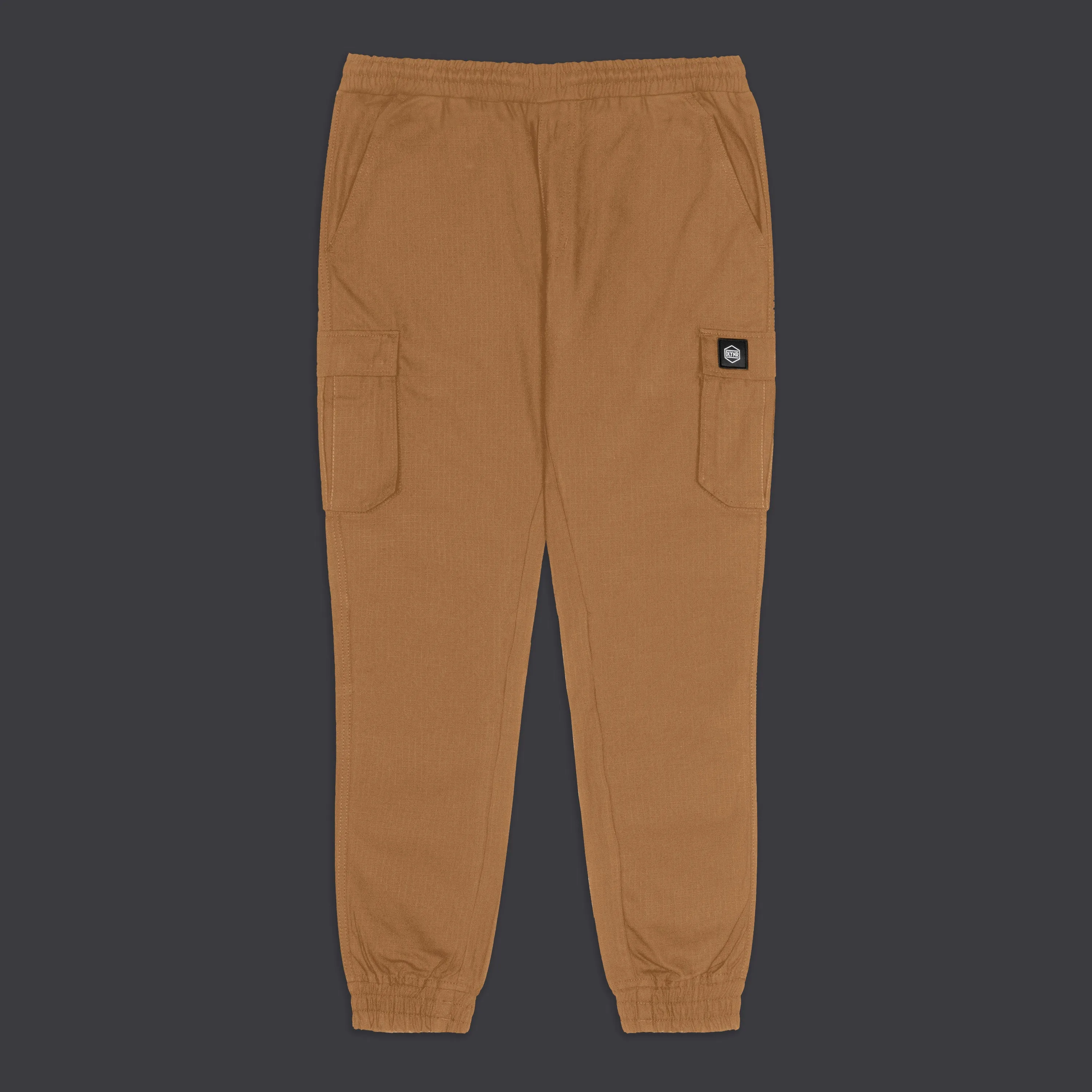 Cotton Ripstop Easy Cargo Pants Beige