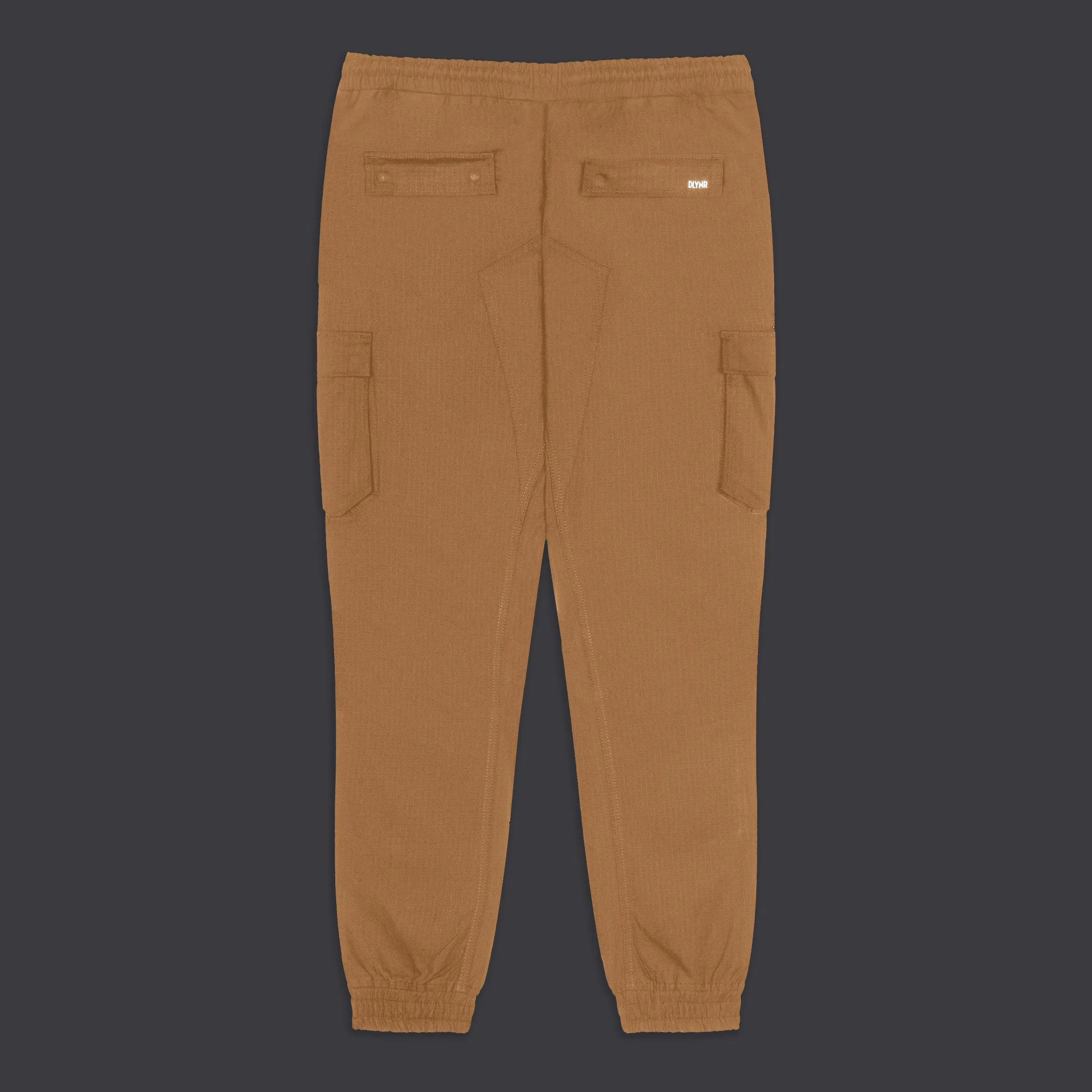 Cotton Ripstop Easy Cargo Pants Beige