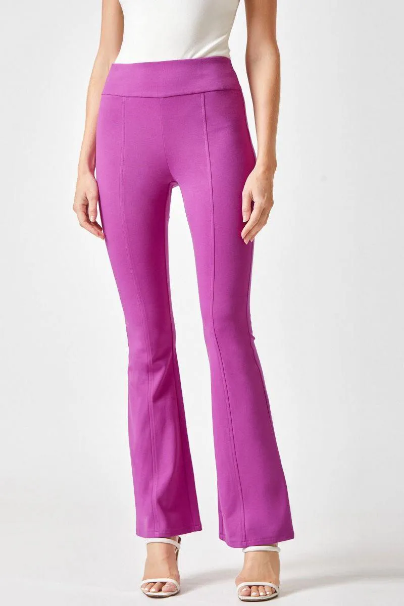 Dear Scarlett Magic High Waisted Kick Flare Pants Several Colors To choose from