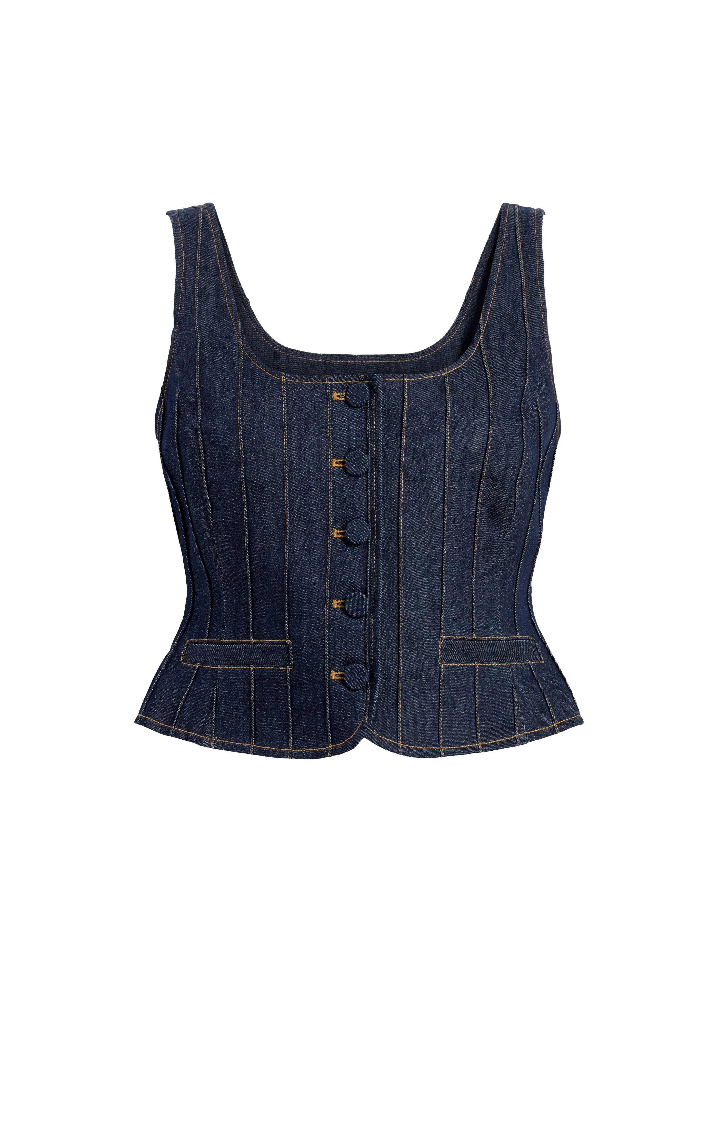 Denim Rowena Top