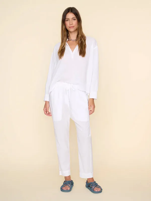 Draper Pant in White