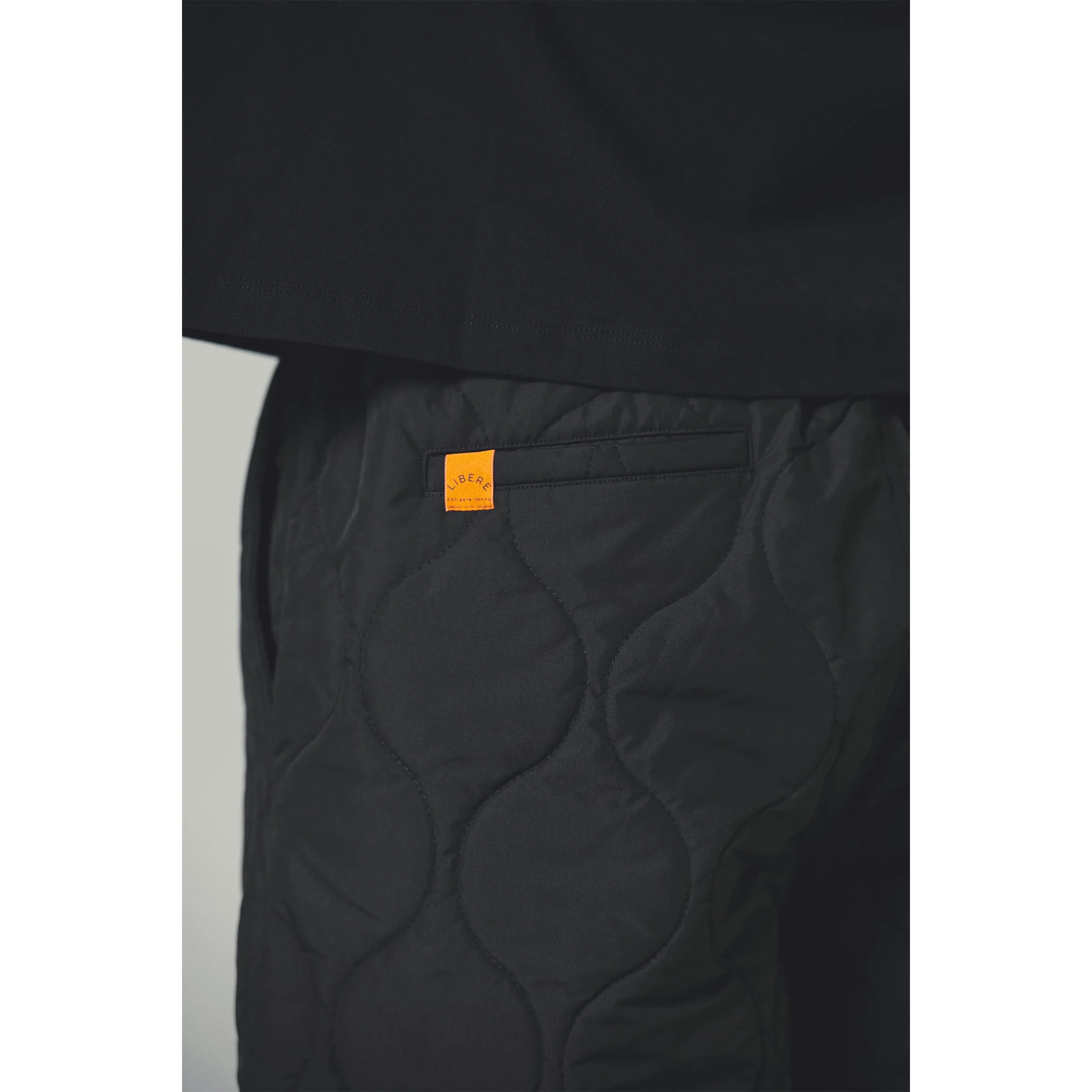 EASY QUILTING PANTS / BLACK