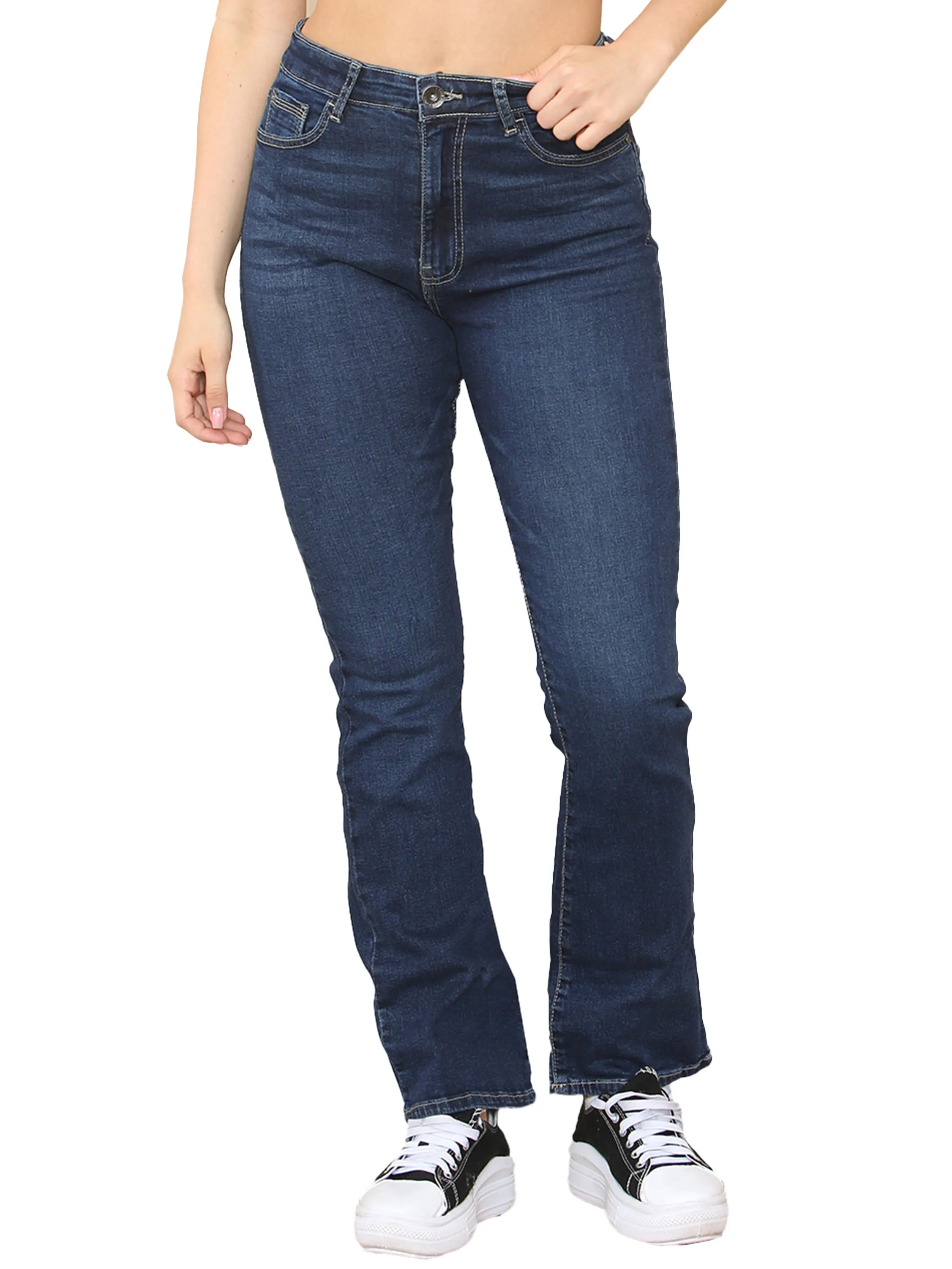 Enzo | Womens Bootcut Jeans