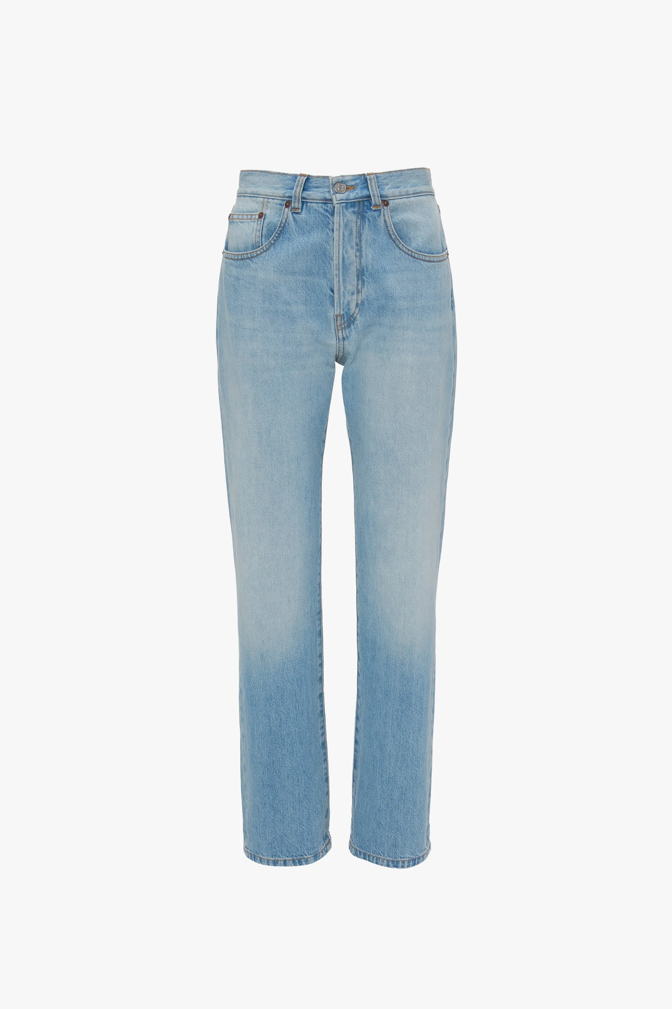 Exclusive Victoria Relaxed Jean In Light Blue Wash