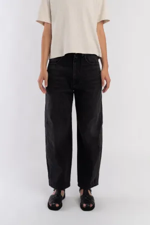 Faded Black Panel Jean