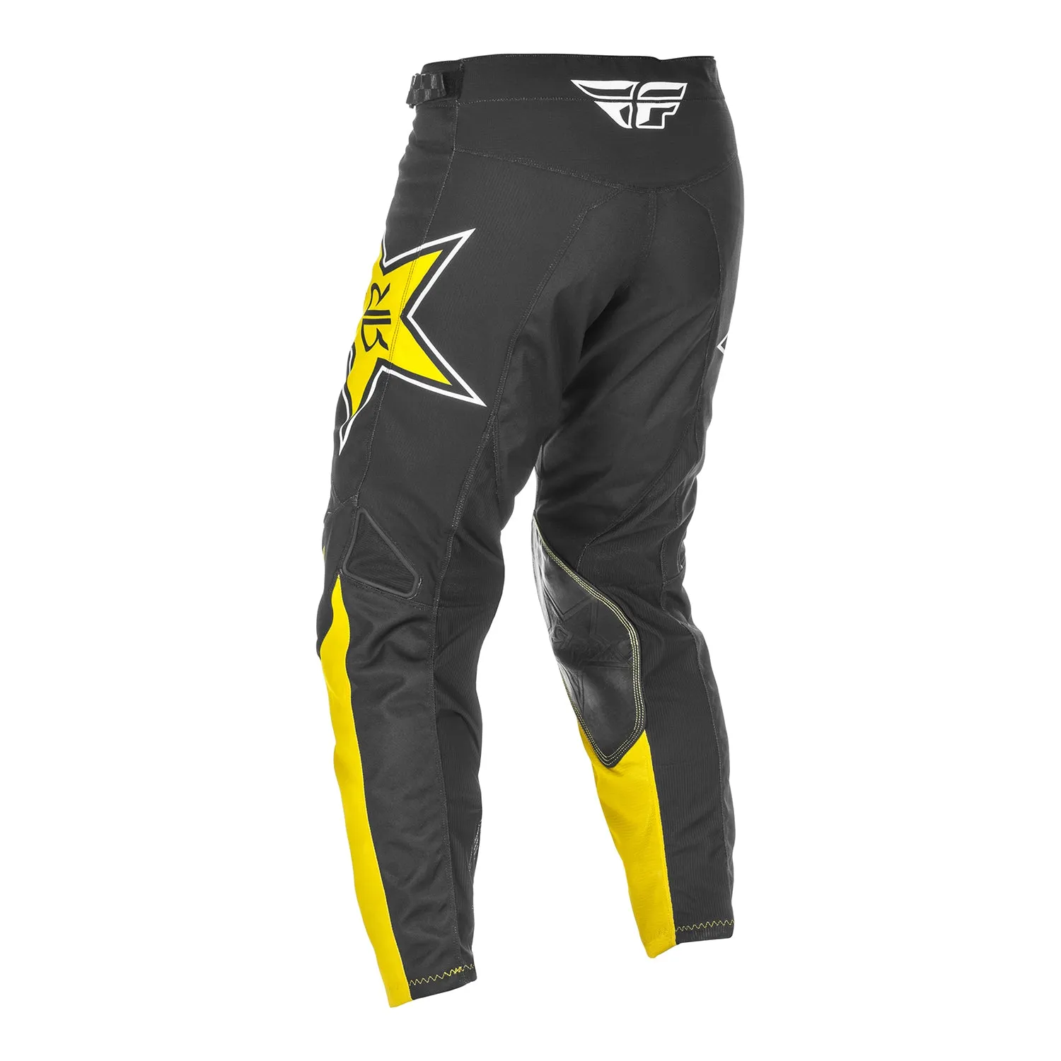 Fly 2021 Kinetic Rockstar Motocross Pants  - Yellow / Black