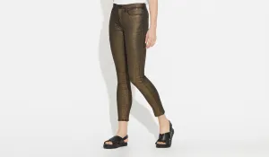 Freya | Classic Skinny - Metallic Gold