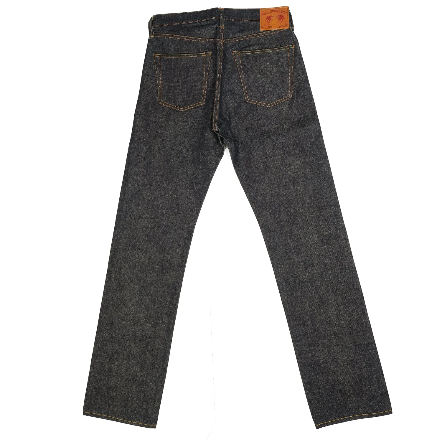 Full Count 1108 13.7oz 'Plain Pocket' Regular Straight Jean - Raw