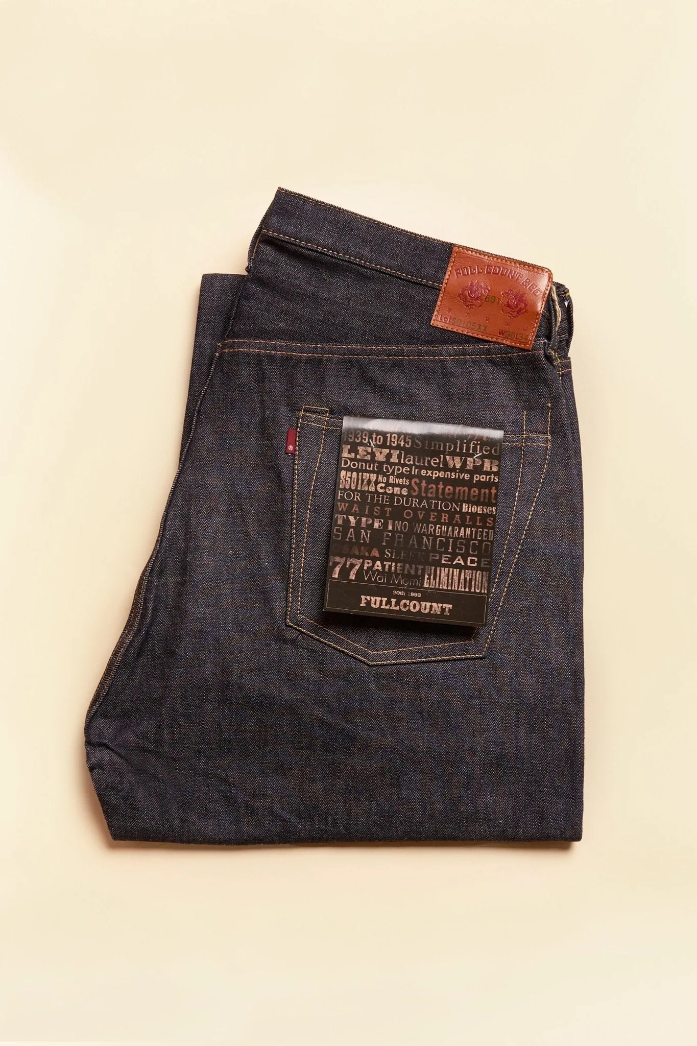 Fullcount S0105xx WW2 Wide Selvedge Denim (30th Anniversary Model) - 14.4oz