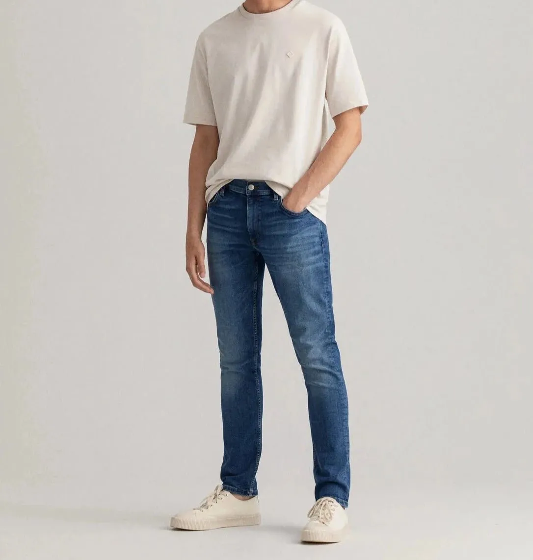 GANT Maxen Extra Slim Fit Retro Shield Jeans