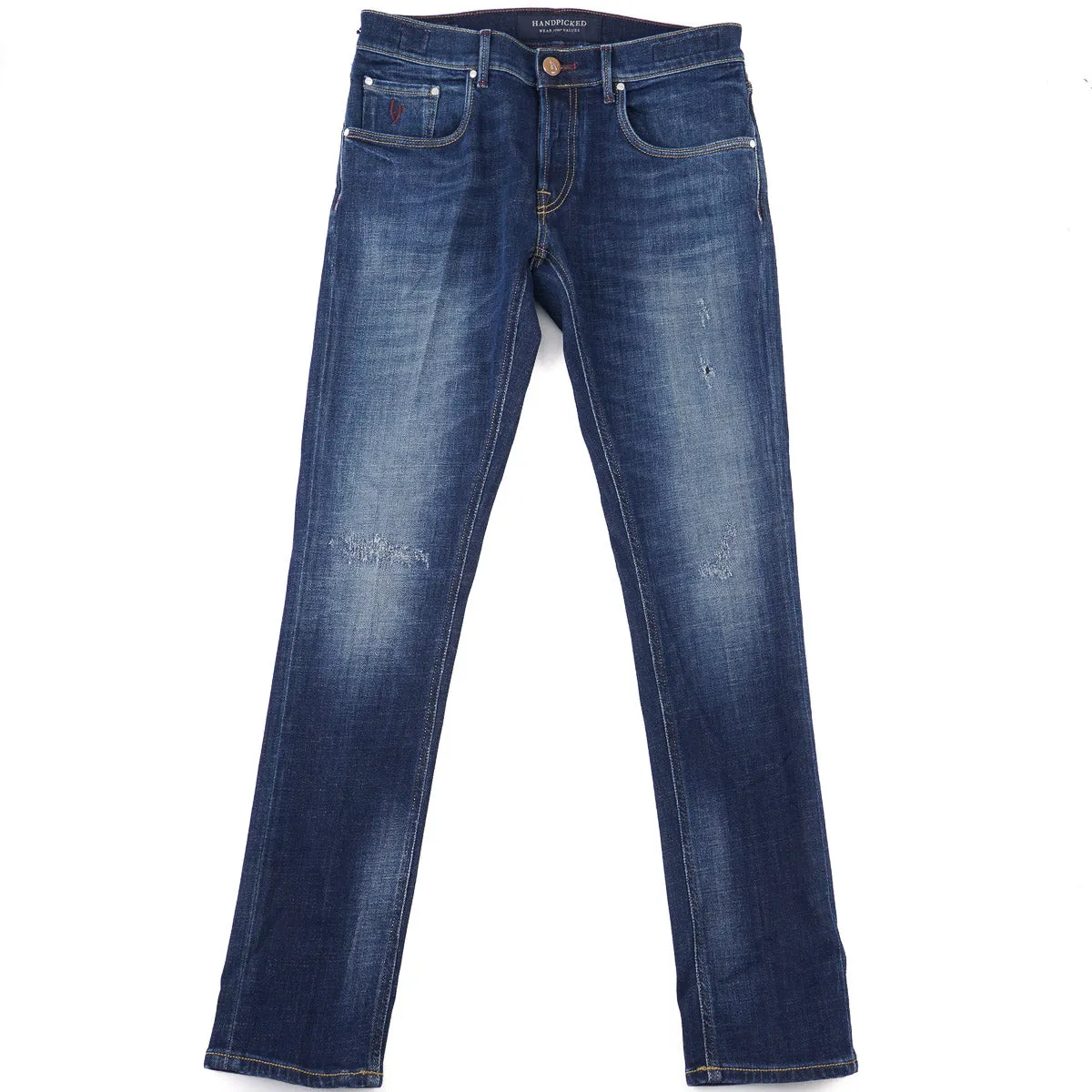 Handpicked 'Milano' Super-Slim Fit Denim Jeans