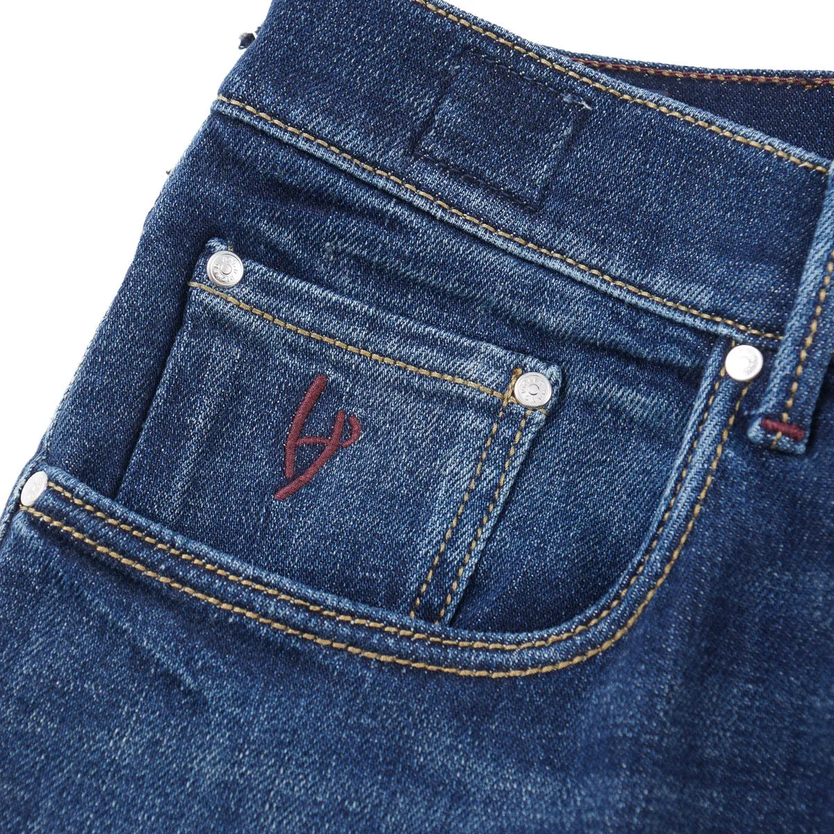 Handpicked 'Milano' Super-Slim Fit Denim Jeans