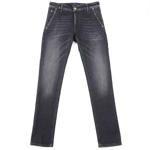 Handpicked 'Parma' Tapered-Fit Denim Jeans