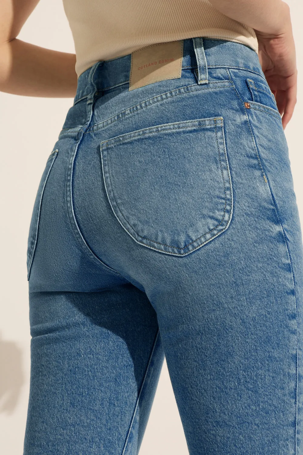 Hazel High Rise Bootcut Jean - Sunday