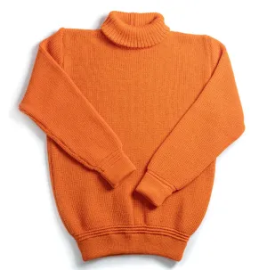 Heimat U Boat Roll Neck - Rescue Orange