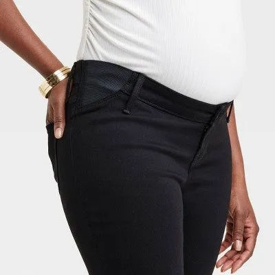 High-Rise Under Belly Skinny Maternity Pants - Isabel Maternity by Ingrid & Isabel