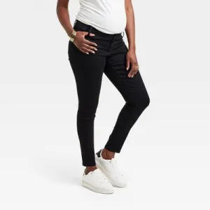 High-Rise Under Belly Skinny Maternity Pants - Isabel Maternity by Ingrid & Isabel