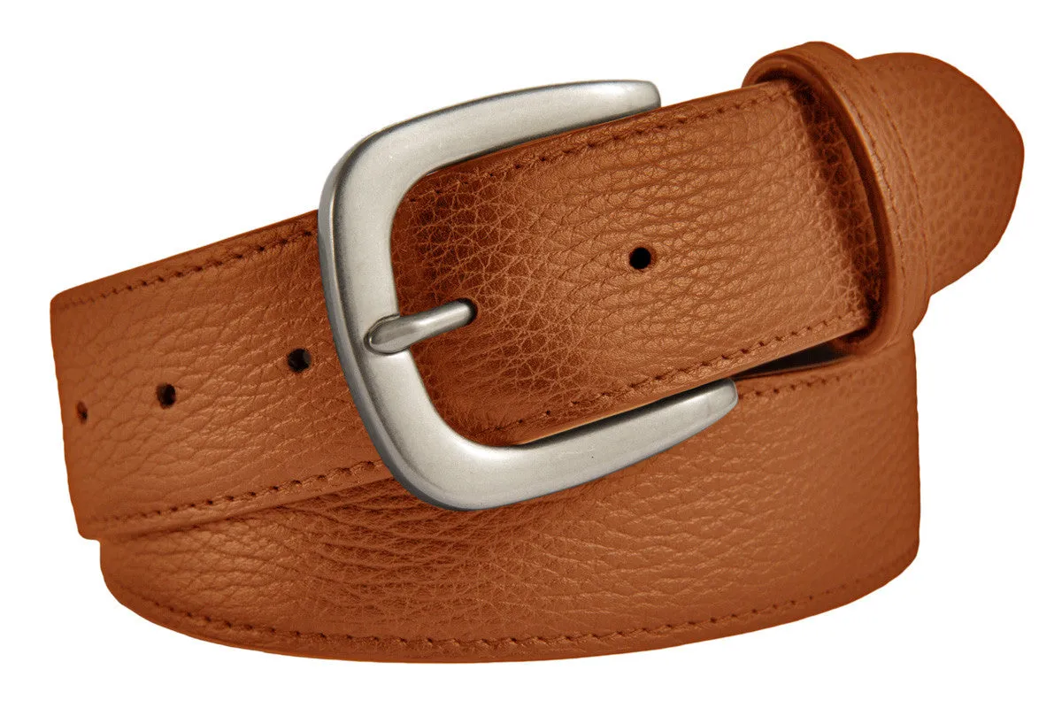 Hudson Belt, (1.5") Brushed Silver Buckle