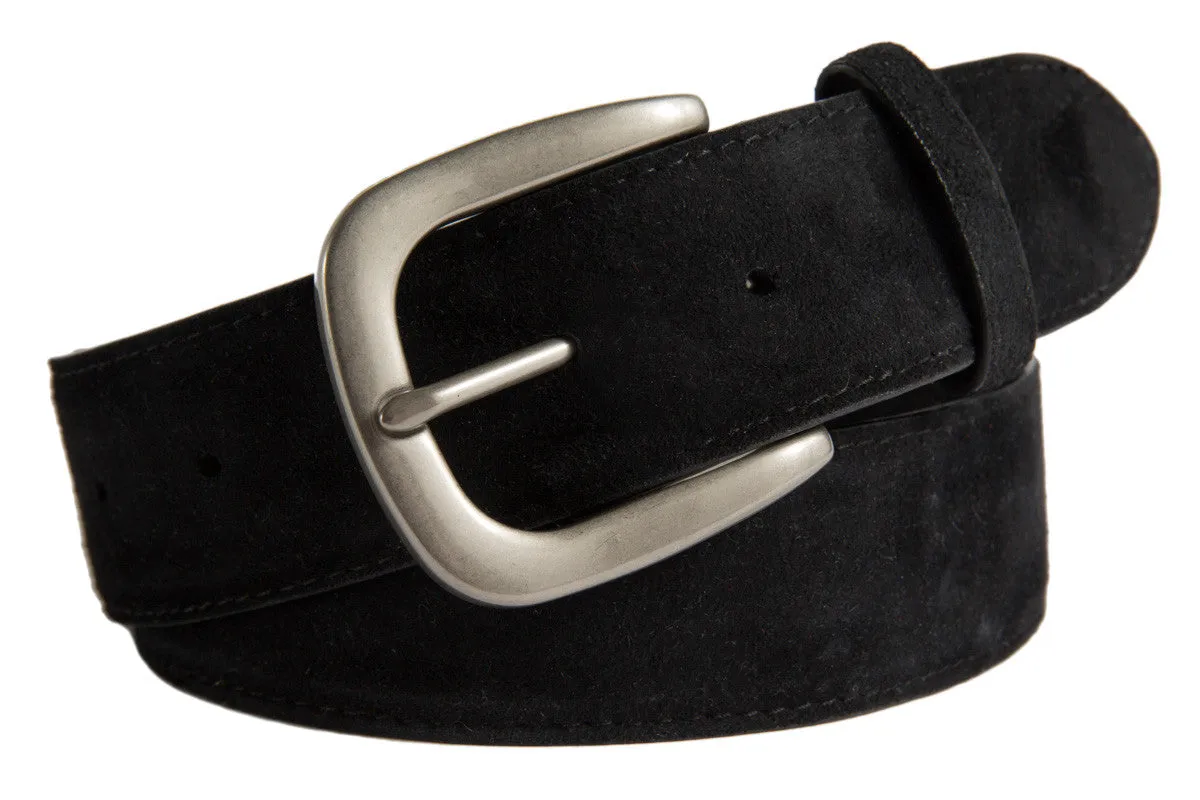 Hudson Belt, (1.5") Brushed Silver Buckle