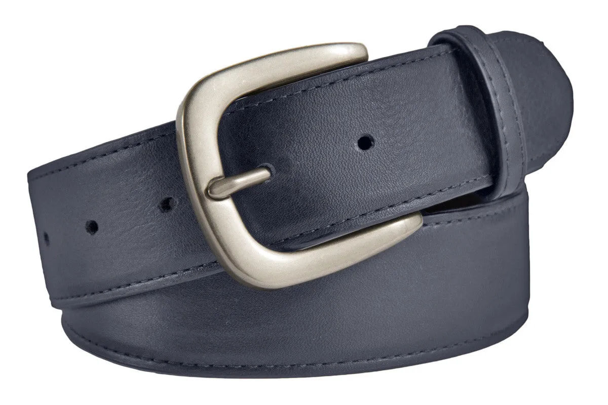 Hudson Belt, (1.5") Brushed Silver Buckle