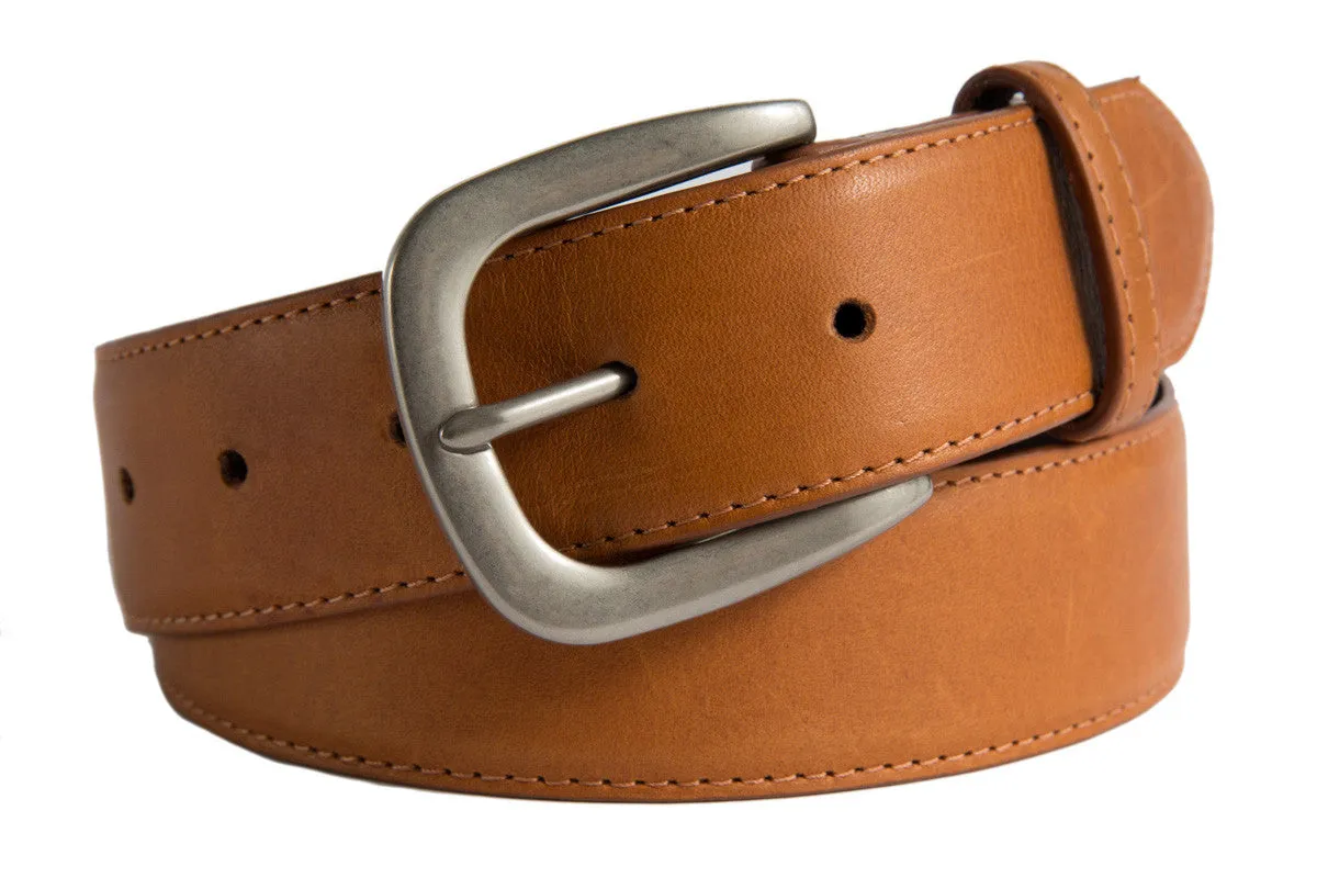 Hudson Belt, (1.5") Brushed Silver Buckle