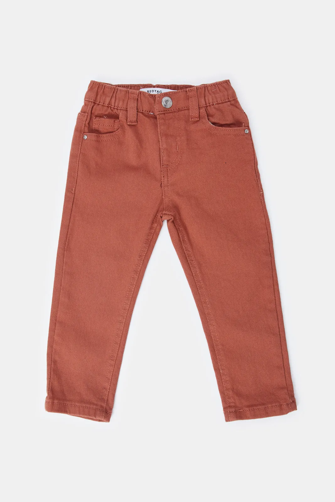 Infant Boys Brown Regular Jeans