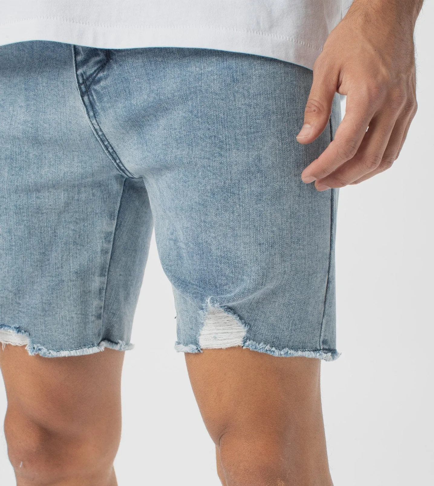 Joe Blow Denim Short Mineral Blue