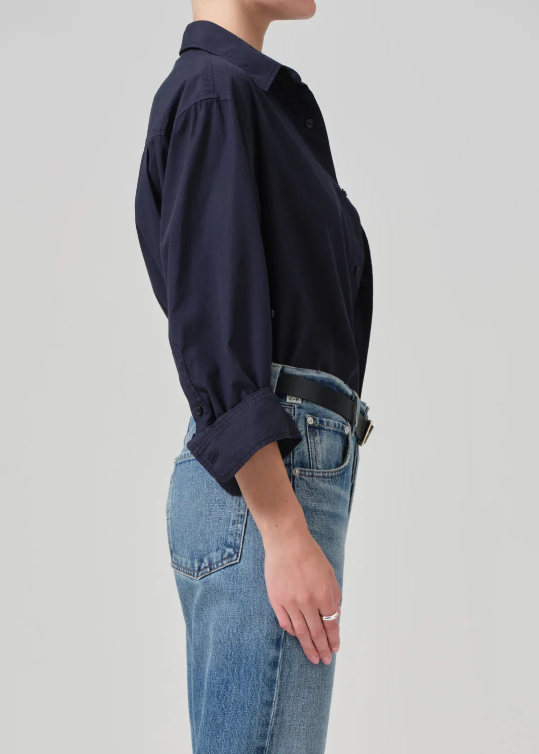 Kayla Shirt in Navy