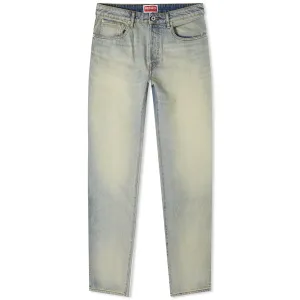 Kenzo Slim Jeans, Stone Blue Denim