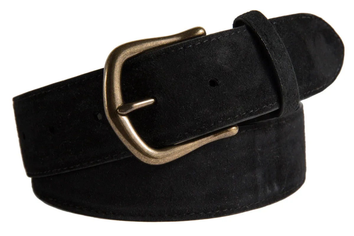 Madison Belt, (1.5") Antiqued Brass Buckle