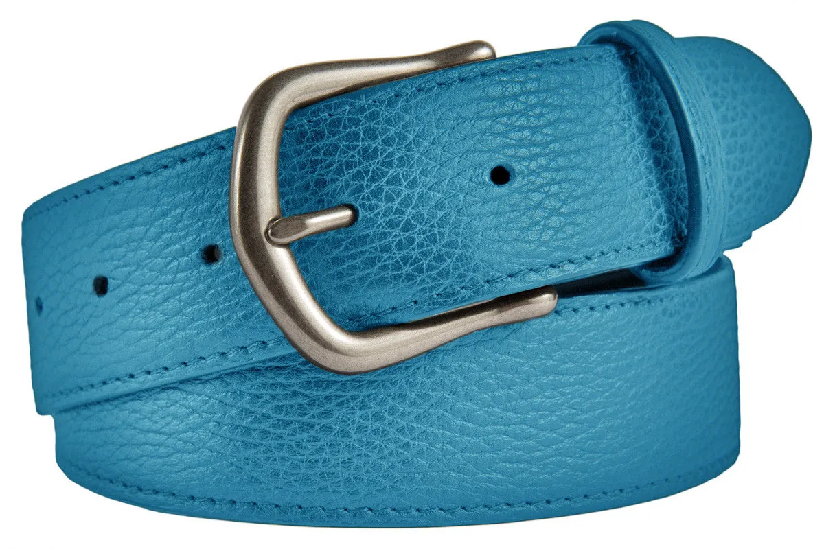 Madison Belt, (1.5") Brushed Silver Buckle