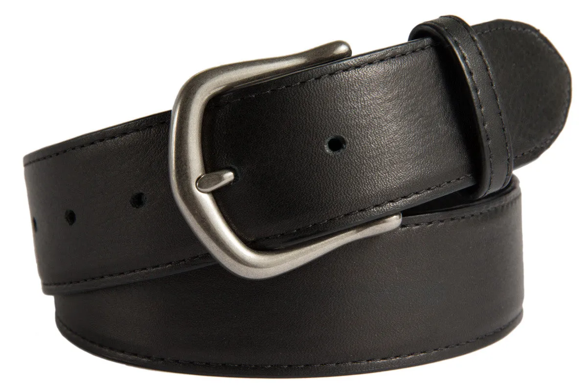 Madison Belt, (1.5") Brushed Silver Buckle