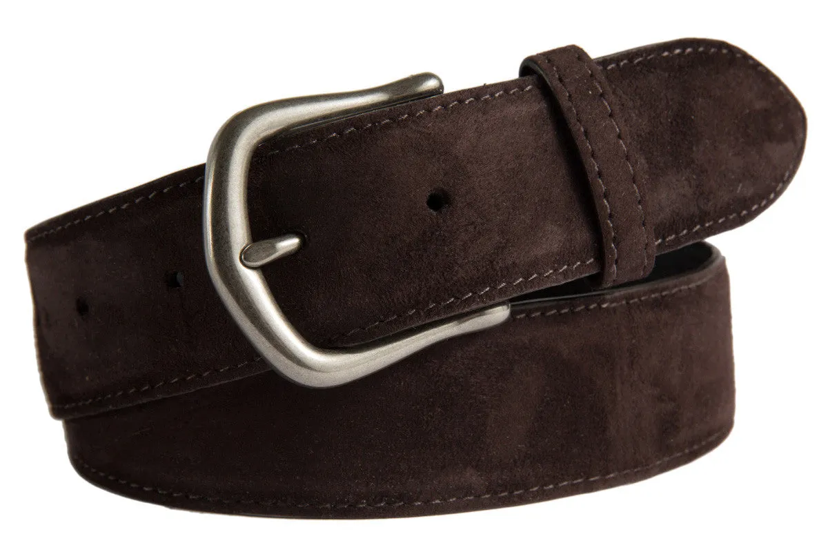 Madison Belt, (1.5") Brushed Silver Buckle