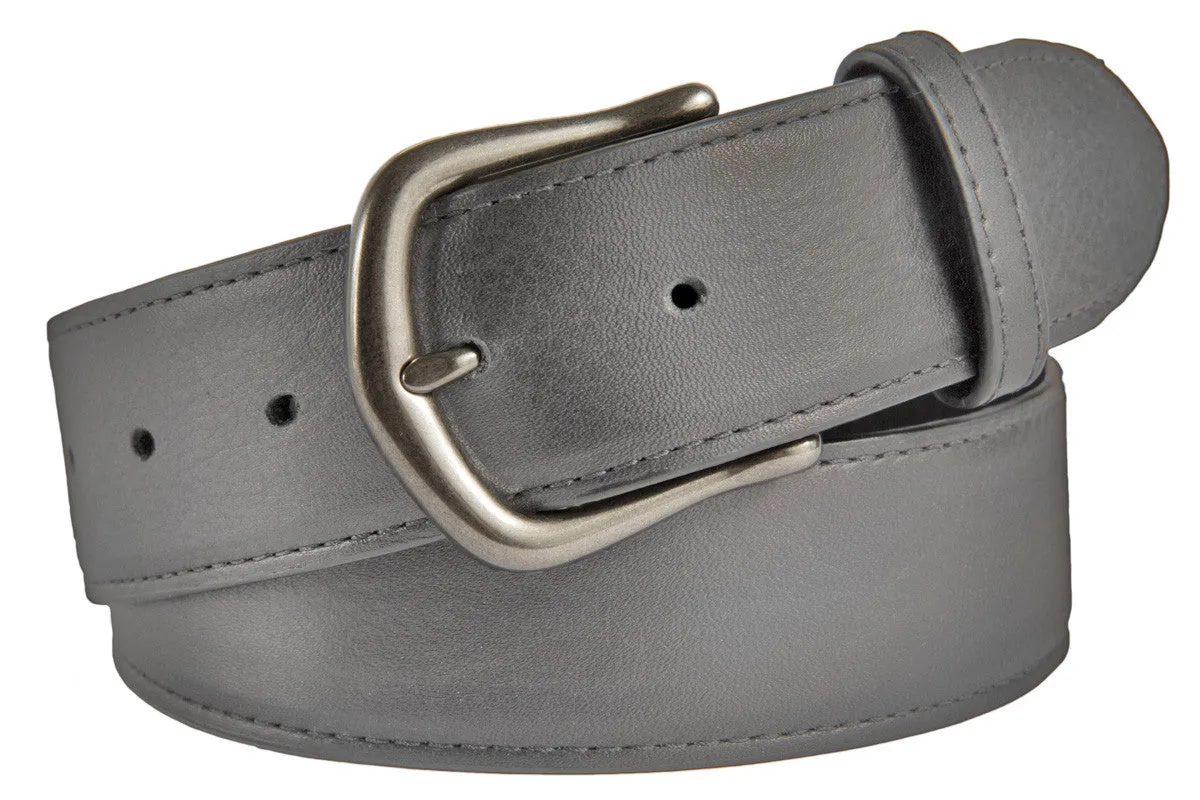 Madison Belt, (1.5") Brushed Silver Buckle