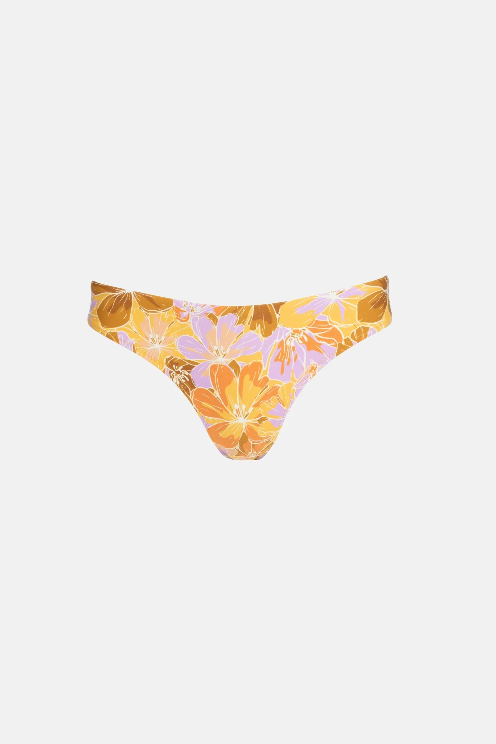 Mahana Floral Holiday Pant Yellow