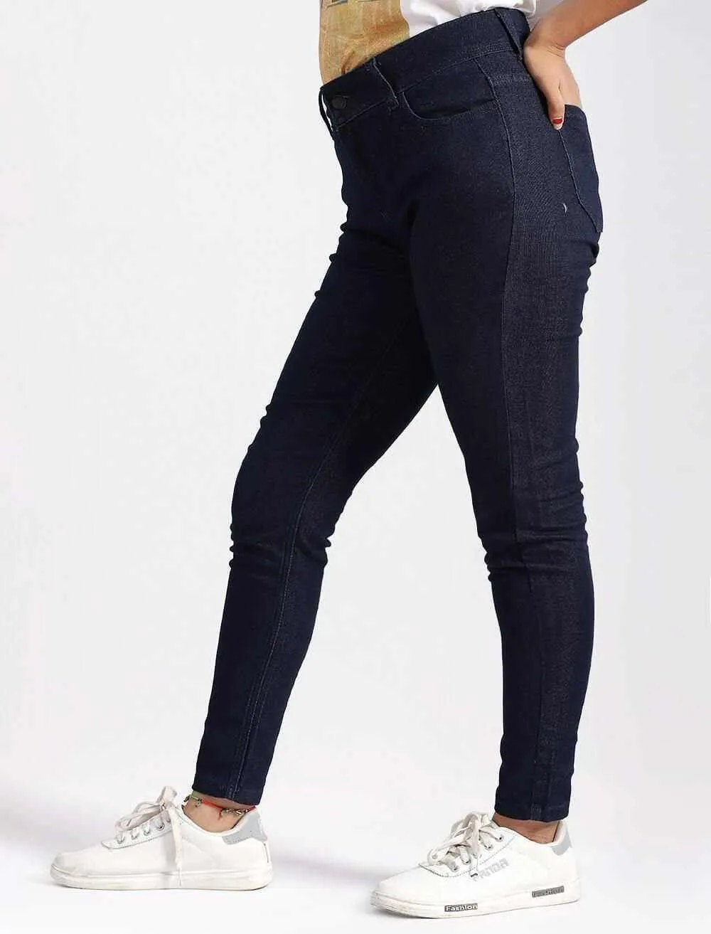 Mid Rise Skinny Denim